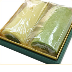 濃茶＆茶游堂ロールケーキセット